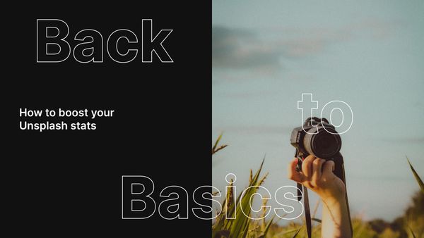 How to Boost Your Unsplash Stats